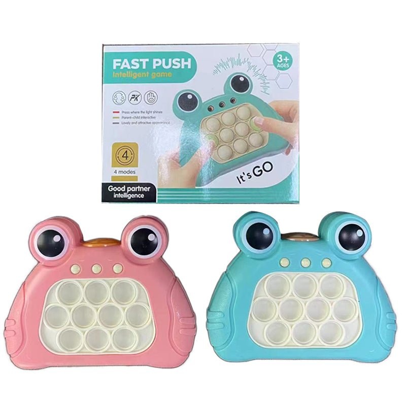 Fast Push Frog Game  Interactive Light-Up Toy