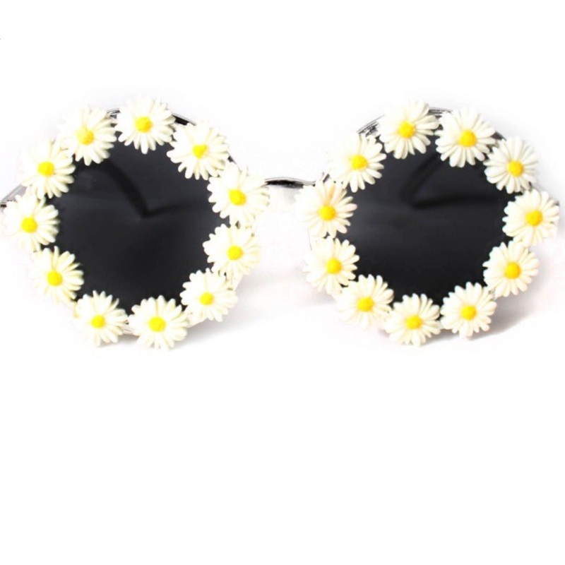 Hippie Glasses with Daisy