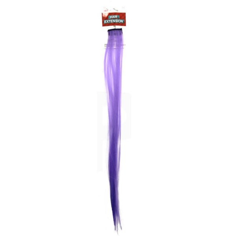 Long Straight Hair Extension - Purple