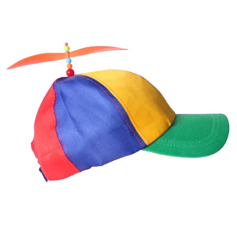 Multi Coloured Propeller Hat