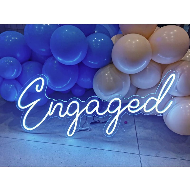 Party Hire - Engaged Neon Light Sign Party Decoration