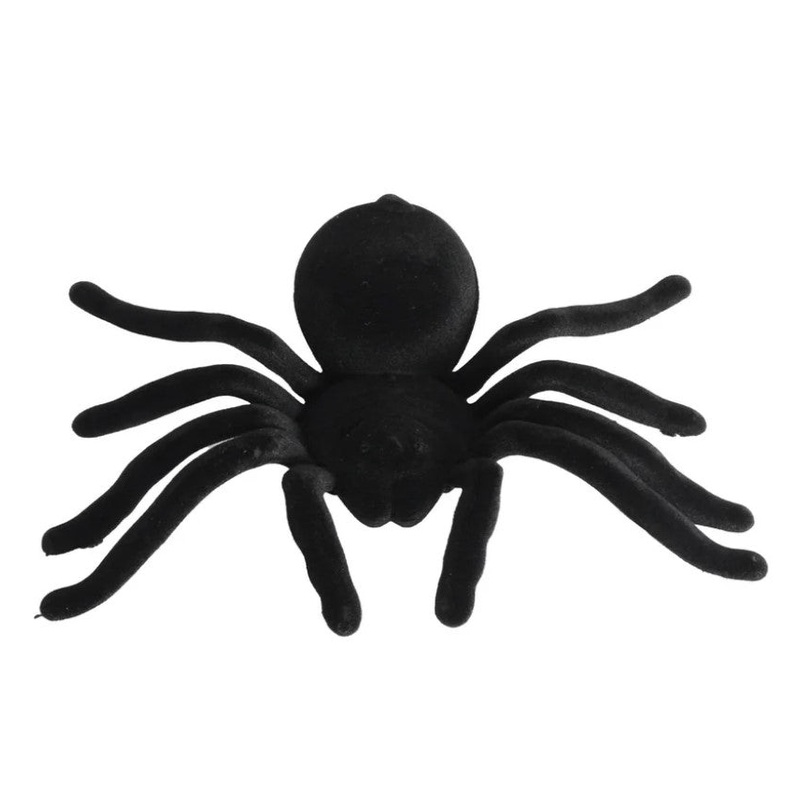 20cm Halloween Flocked Spider