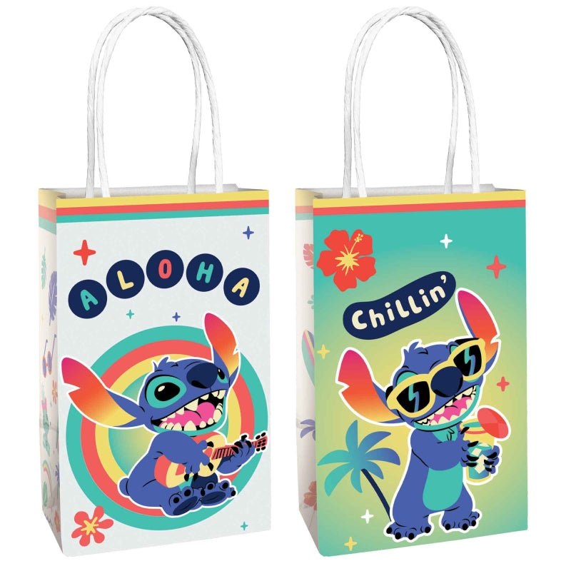 8pk Lilo & Stitch Paper Party Bags