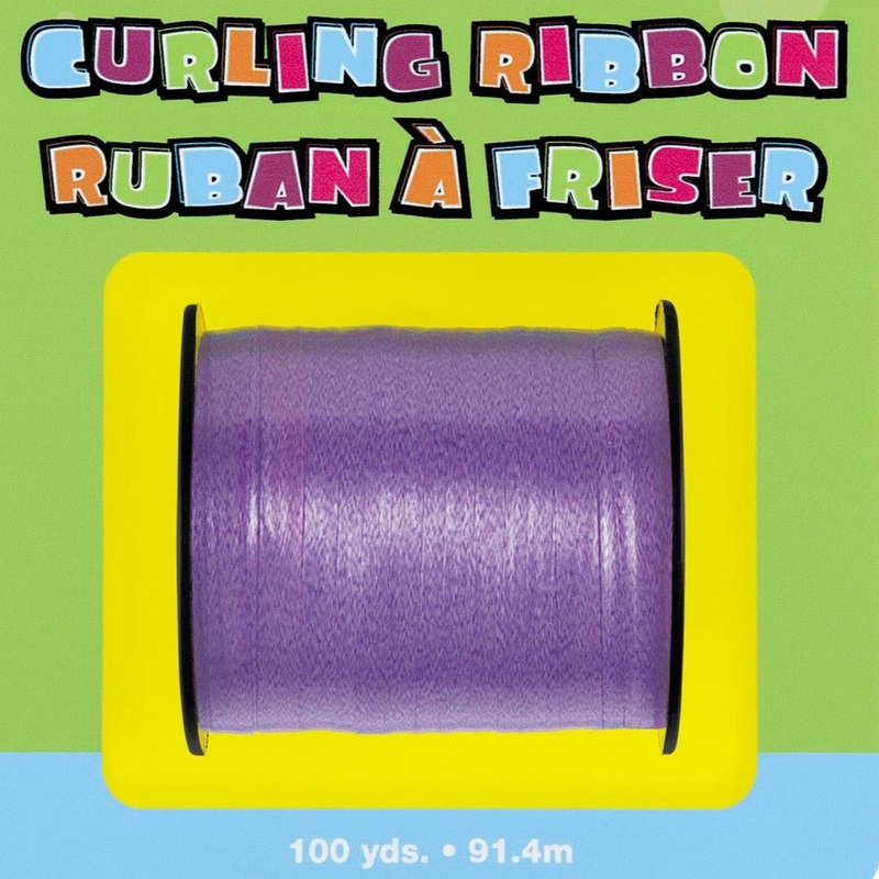 91.4m Curling Ribbon - Purple