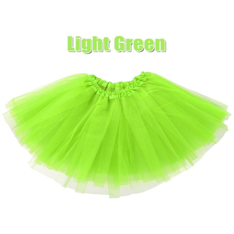 Adult 3 Layers Tulle Tutu - Lime Green