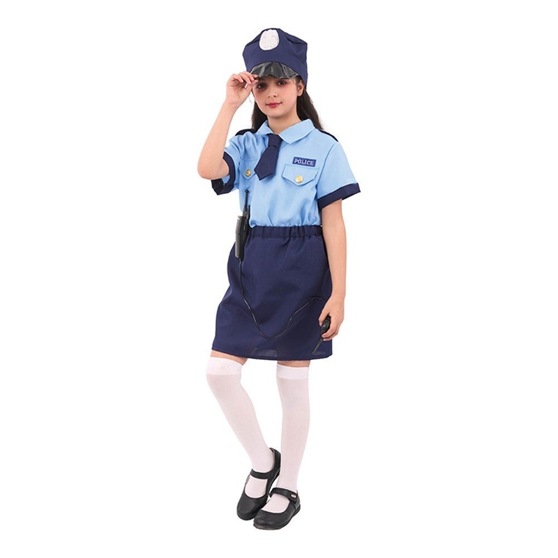 Children Policewoman Costume