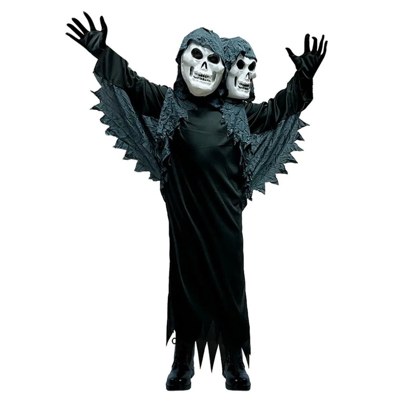 Children Two Head Ghost Halloween Costume