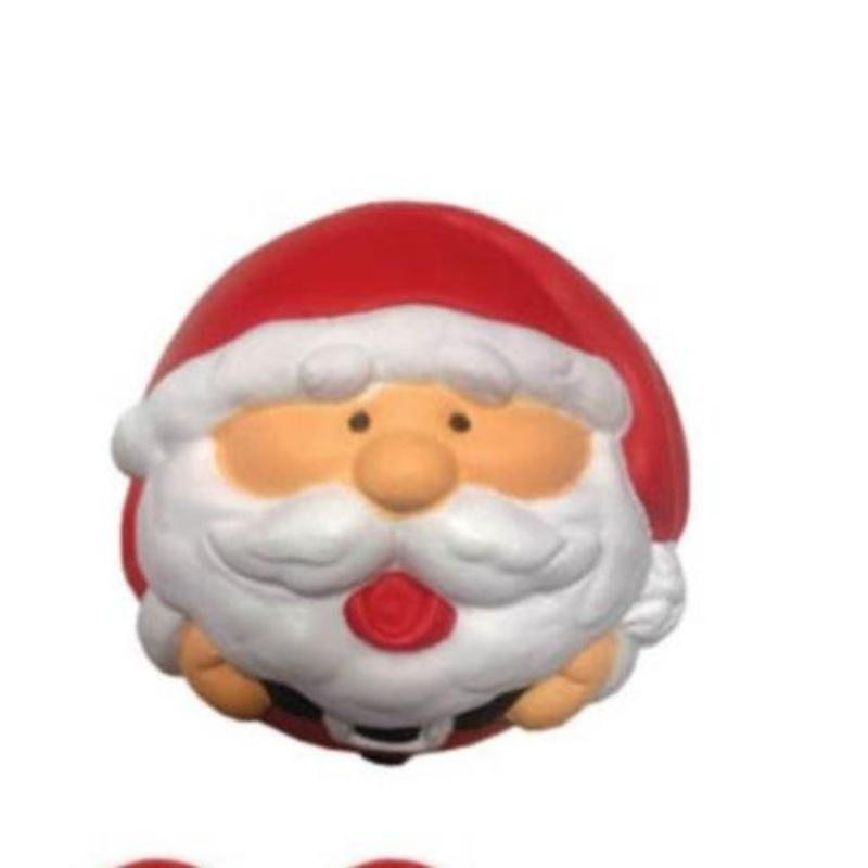 Christmas Santa Shape Squishy Squeeze Stress Ball