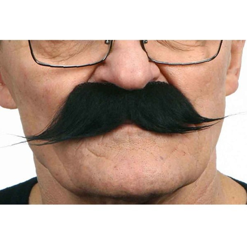 Deluxe Black Mo Costume Moustache