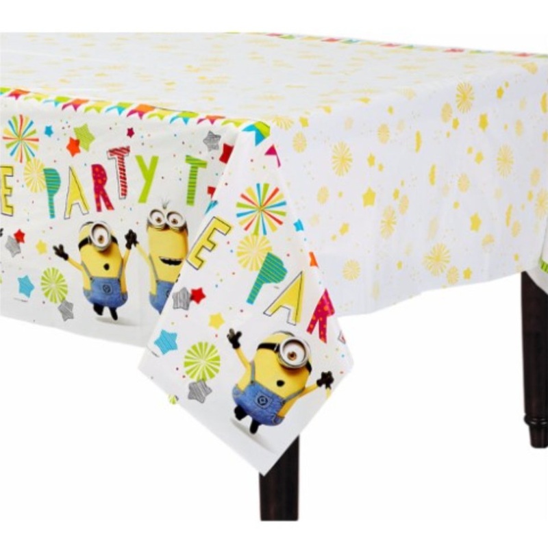 Despicable Me Minion Rectangle Plastic Tablecover Tablecloth
