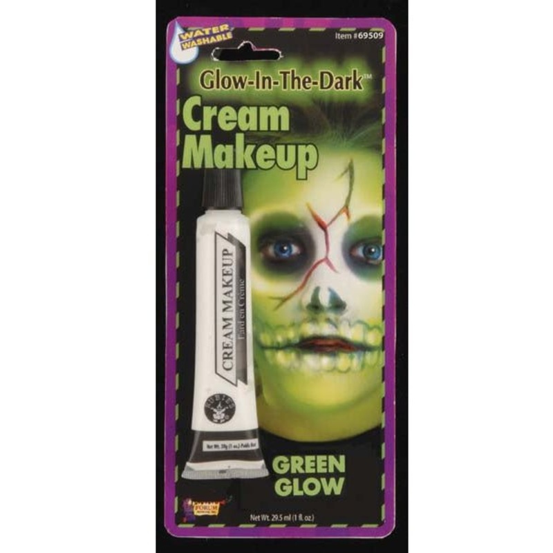 Forum Cream Face Makeup - Green Glow In The Dark