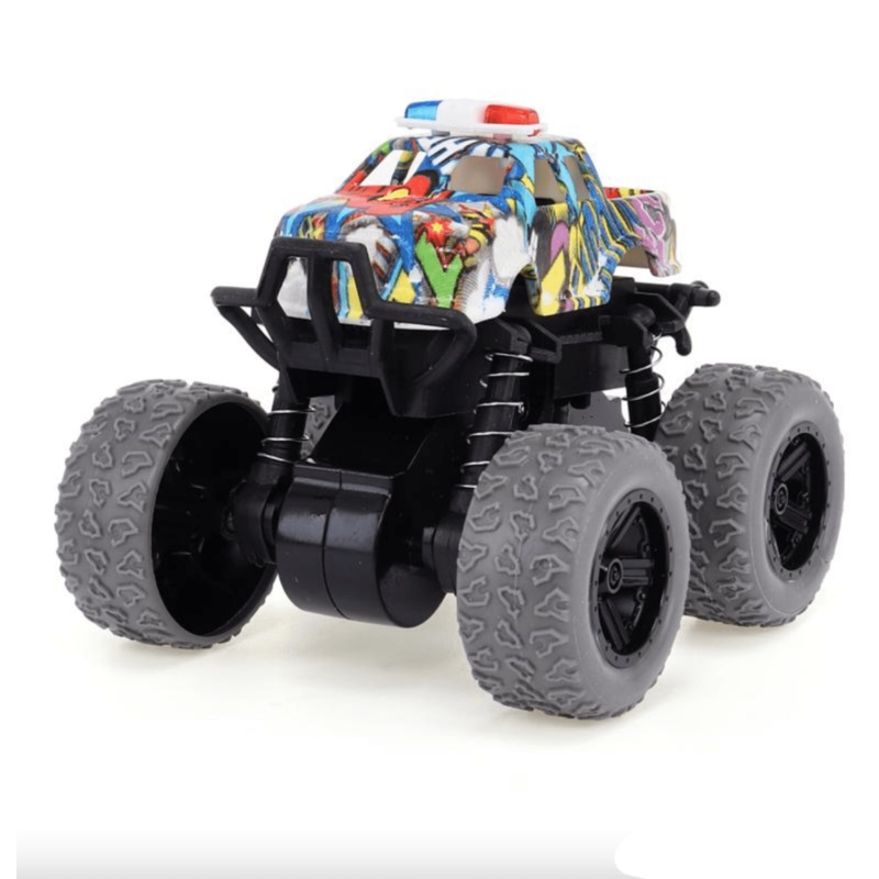 Friction Truck 4WD  Mini Monster Truck | 4 Assorted Colors