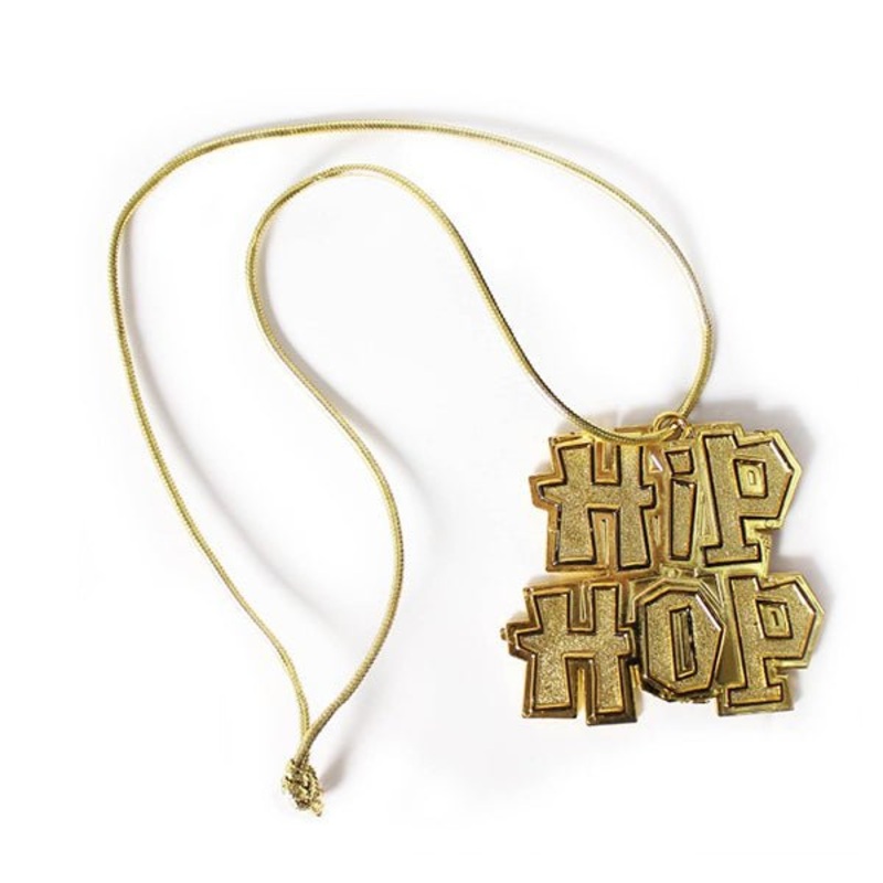 Gold Hip Hop Necklace