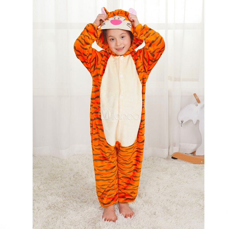 Kids Animal Onesie - Tiger