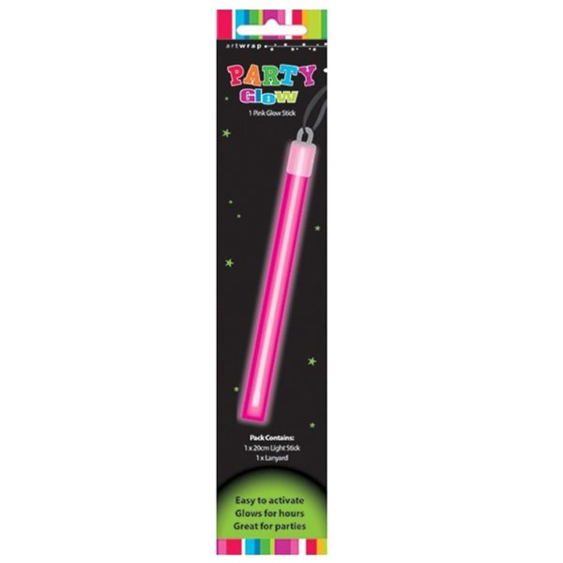 Party Glow Stick with Lanyard (Pink/Blue/Yellow/Green)