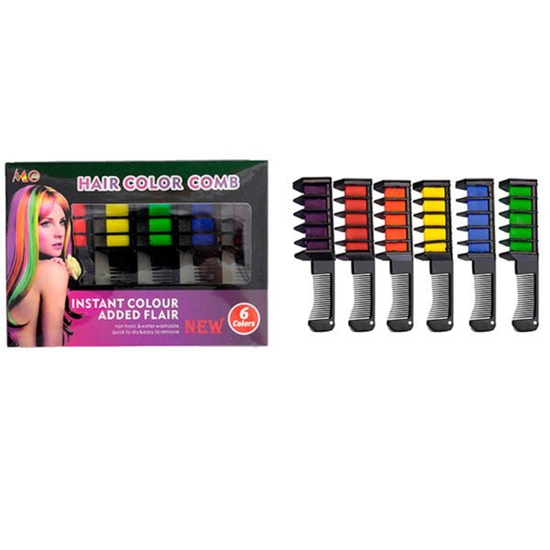 Washable Coloured Hair Comb