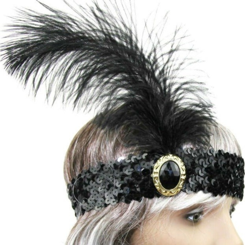 1920 Style Sequin Flapper Headband