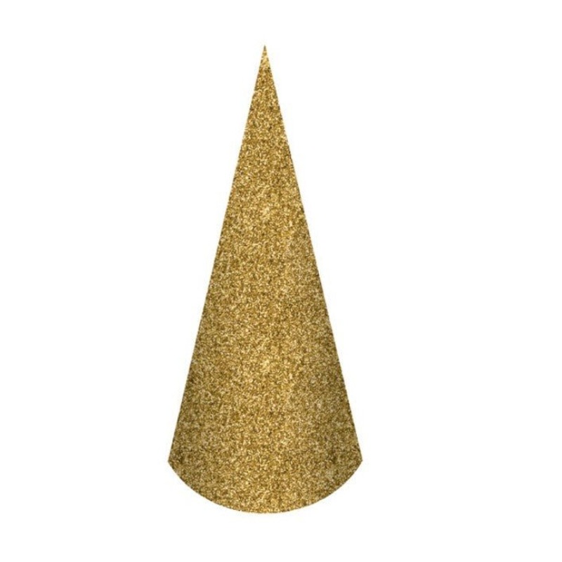 8pk Unicorn Horn Party Hats
