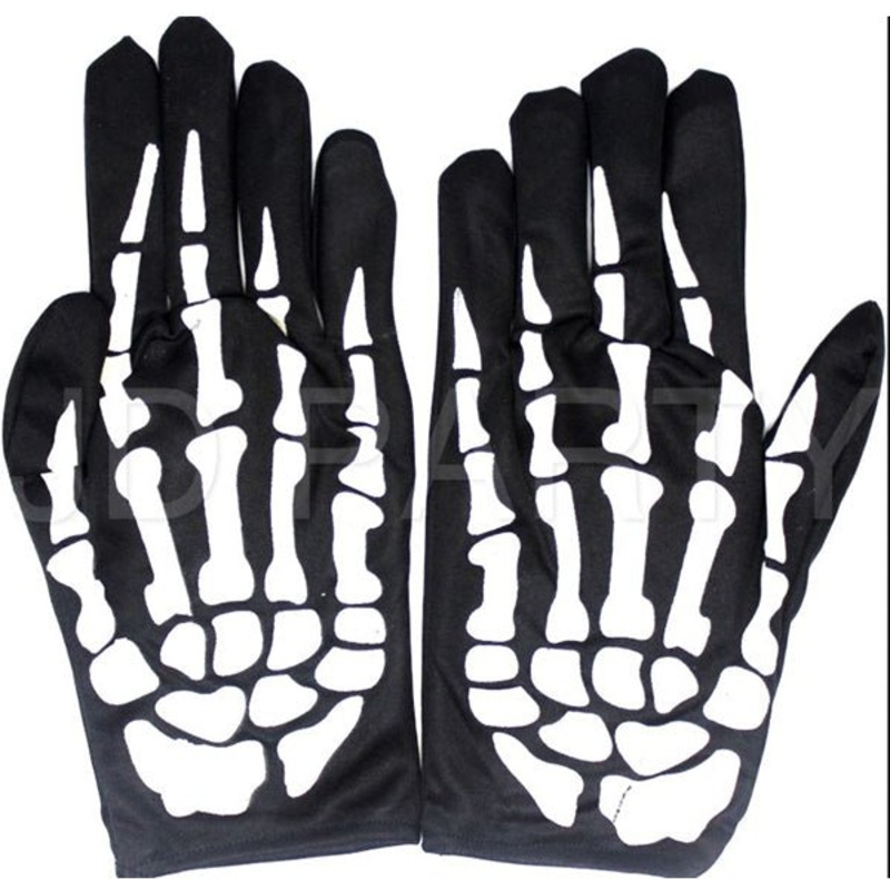 Adult and Children Skeleton Gloves