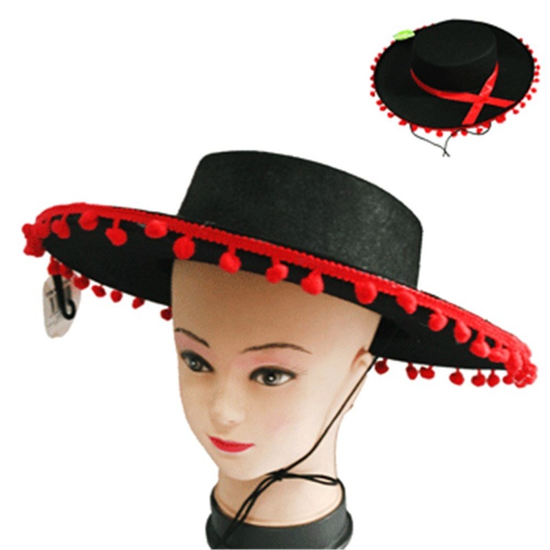 Adult Spanish Style Mariachi Hat