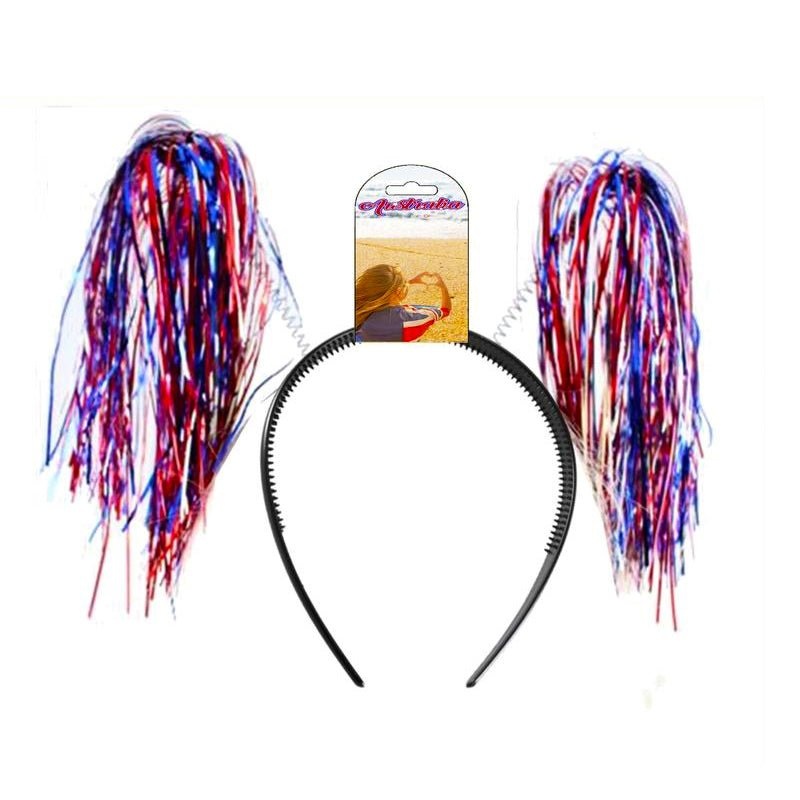 Aussie Tinsel Headband