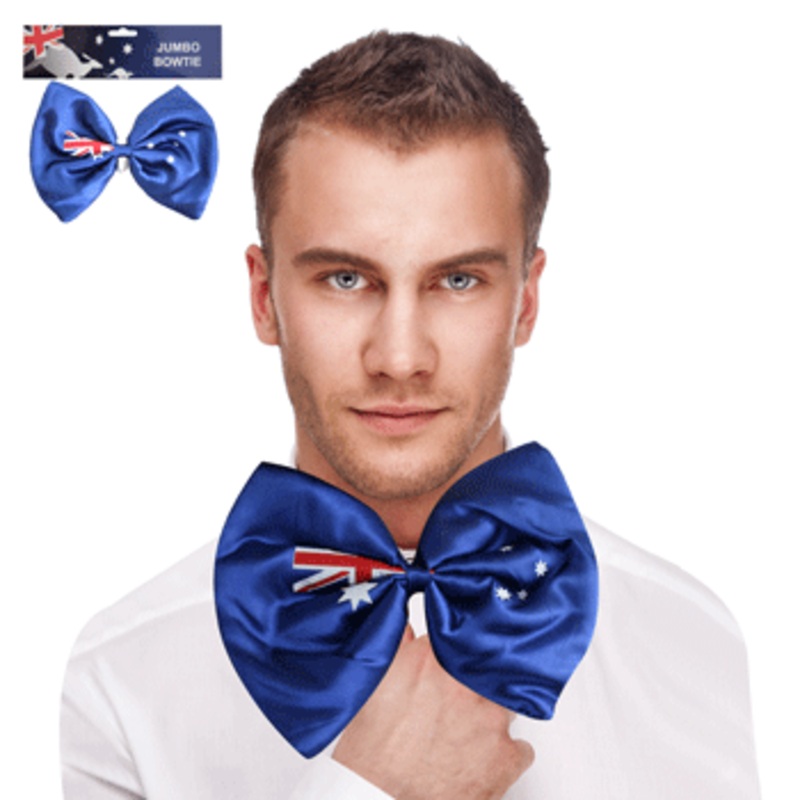 Australia Flag Jumbo Bow Tie