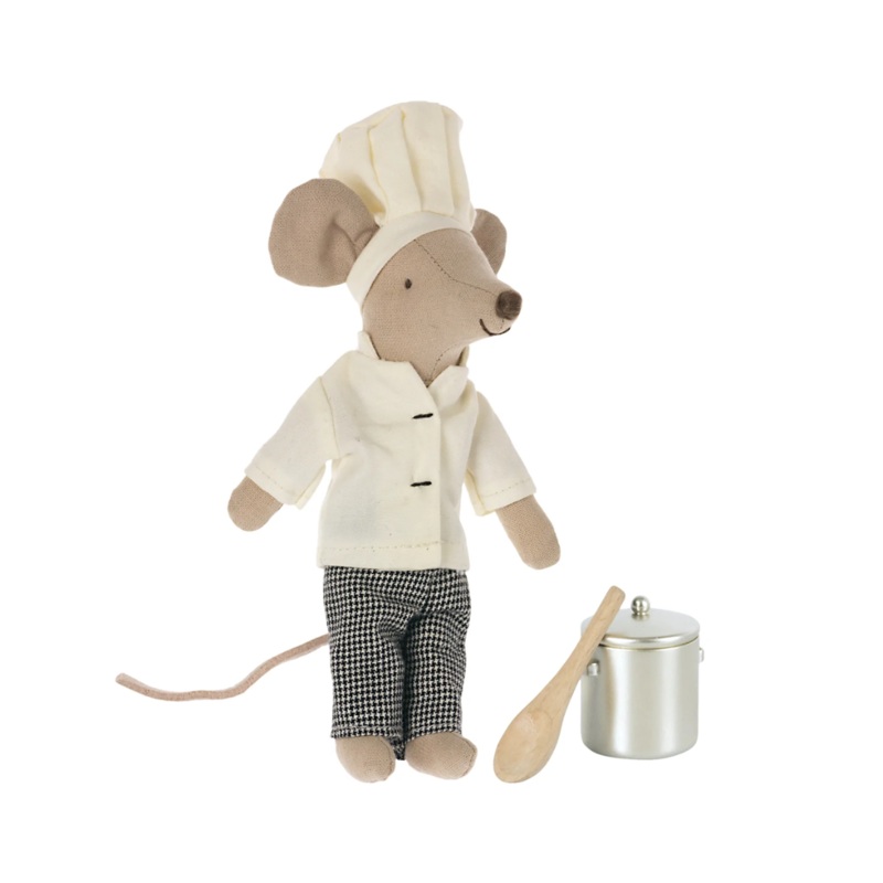 Chef Mouse w/ Pot & Spoon