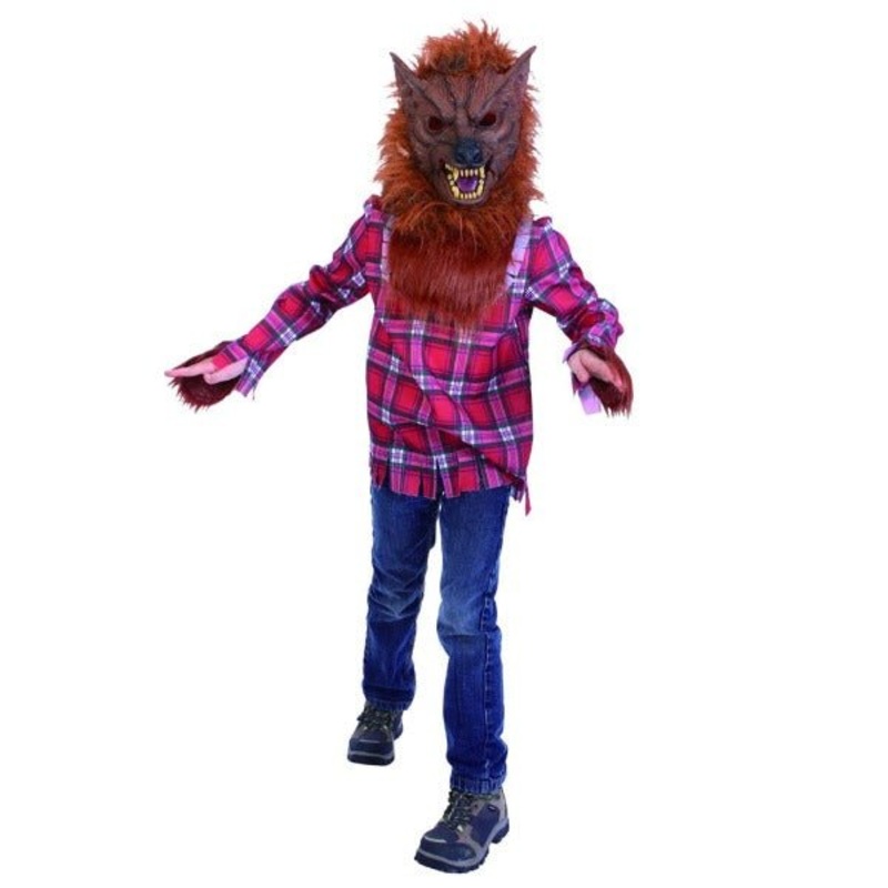 Children Halloween Werewolf Boy Costume