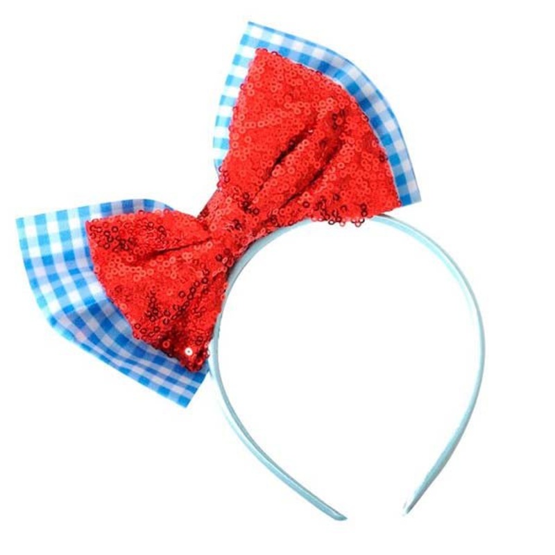 Dorothy Sequin Bow Headband