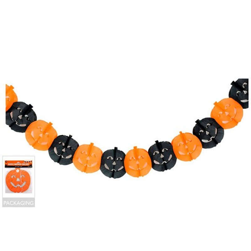 Halloween Pumpkin Hanging Decoration Garland
