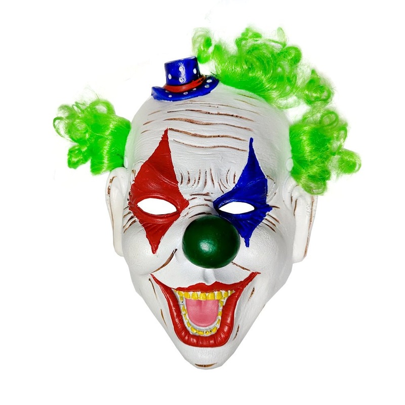 Latex Grinning Clown Mask