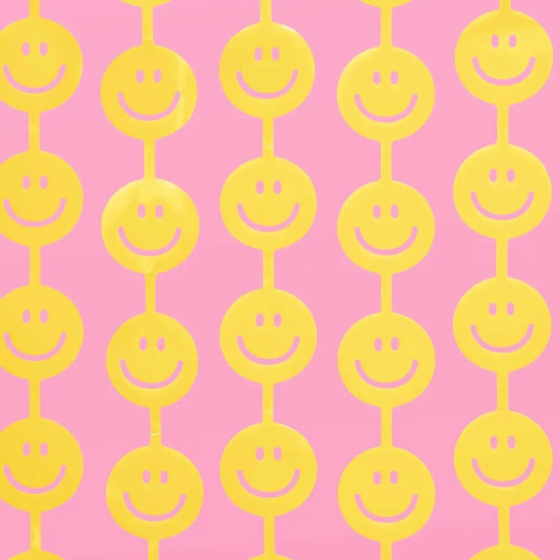 Smiley Face Curtain