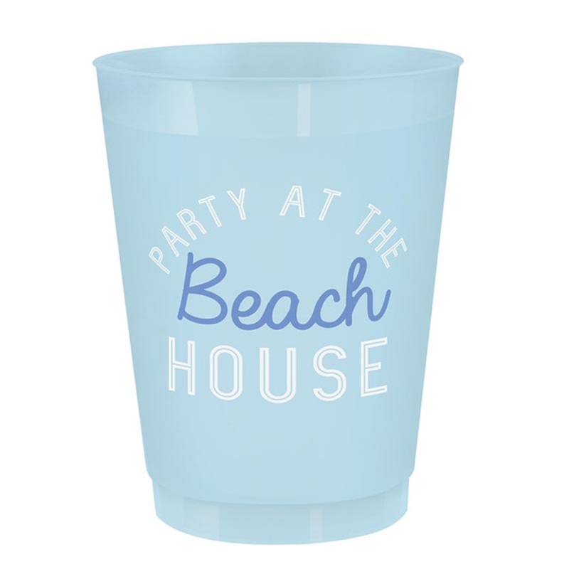 Beach House Reusable Party Cups