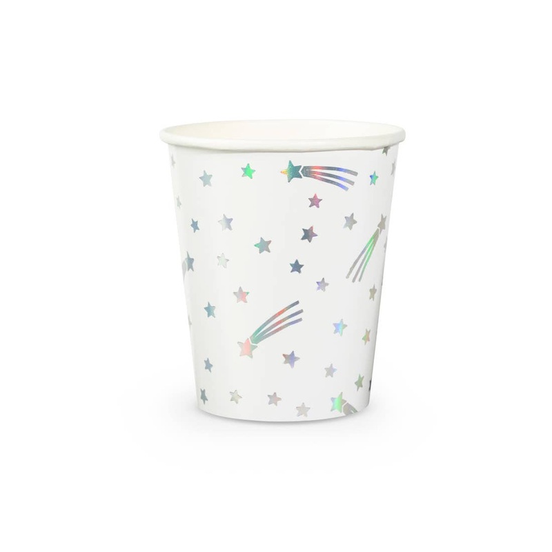 Cosmic Shooting Star Paper Cups