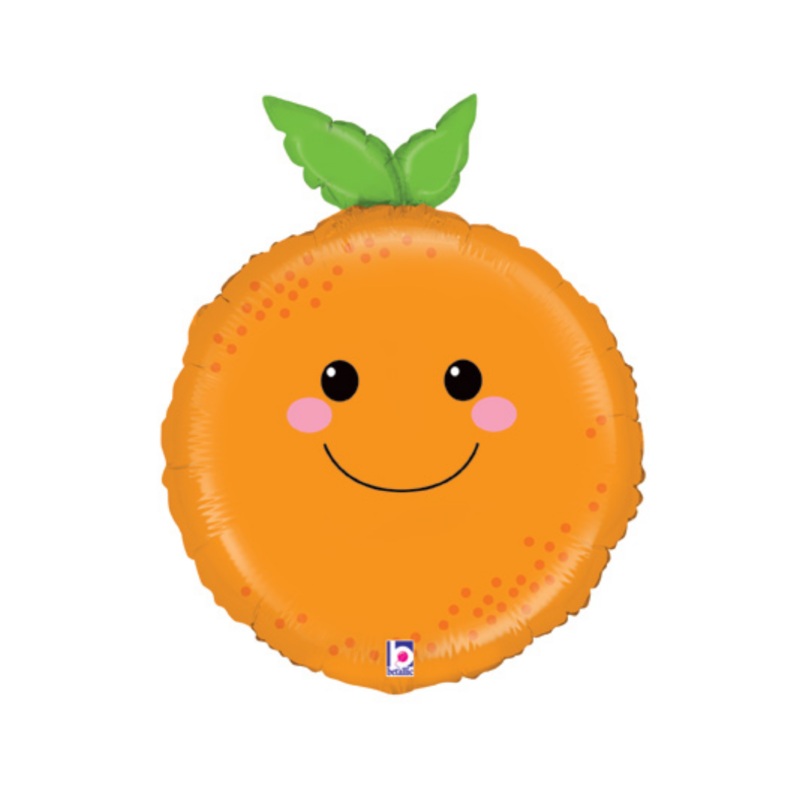 Happy Orange Balloon