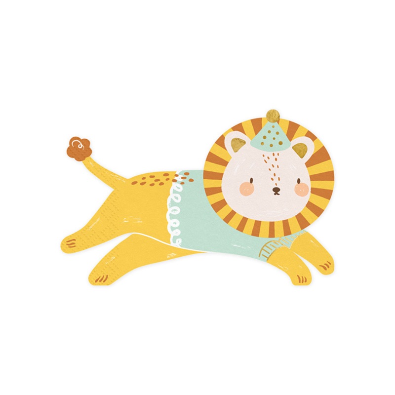 Leo Lion Paper Napkins