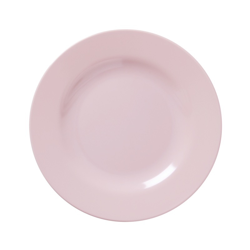 Melamine Round Side Plate Soft Pink