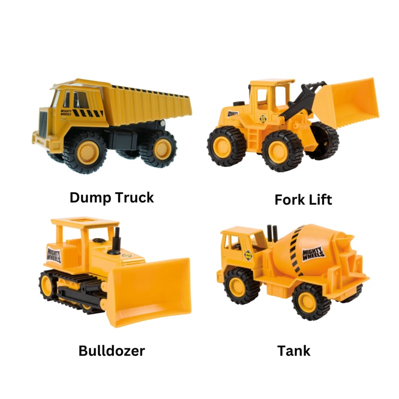 Mighty Wheels Toy Trucks (Sold Individually)