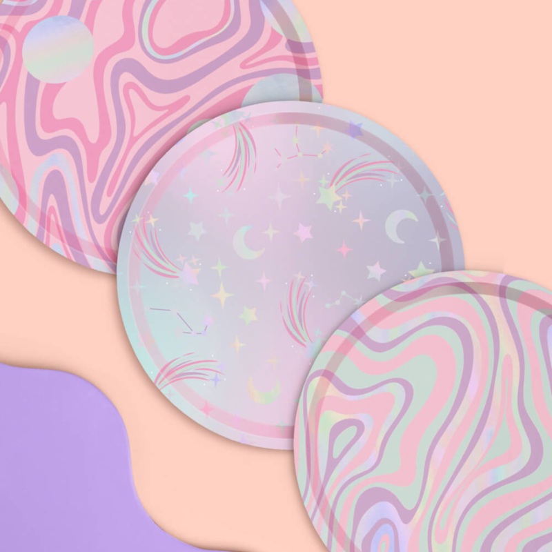 Out of This World Party Paper Plates