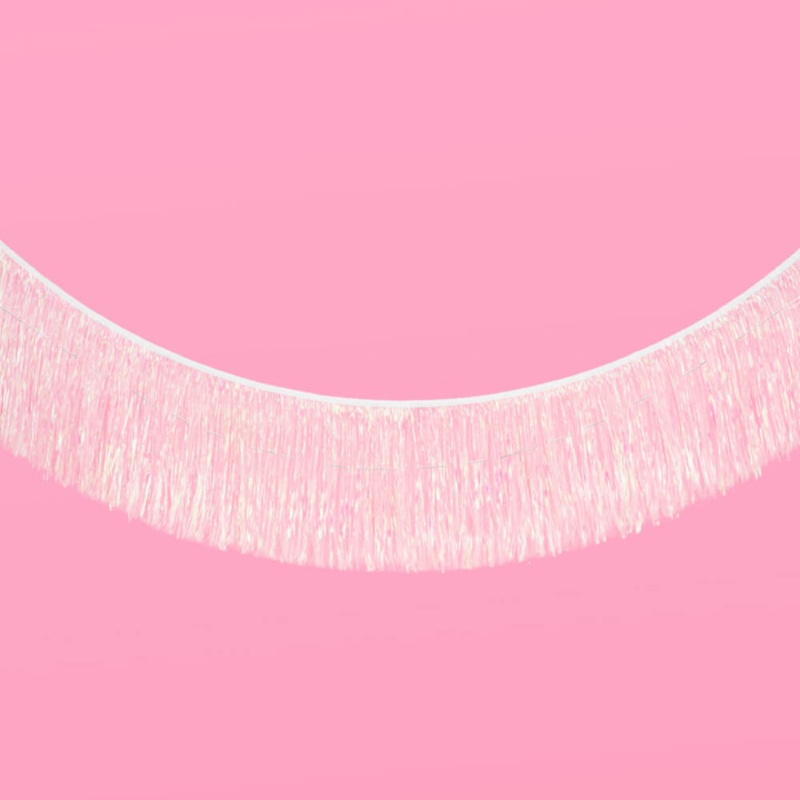 Party Iridescent Fringe Foil Banner