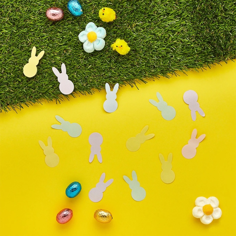 Pastel Easter Bunny Confetti
