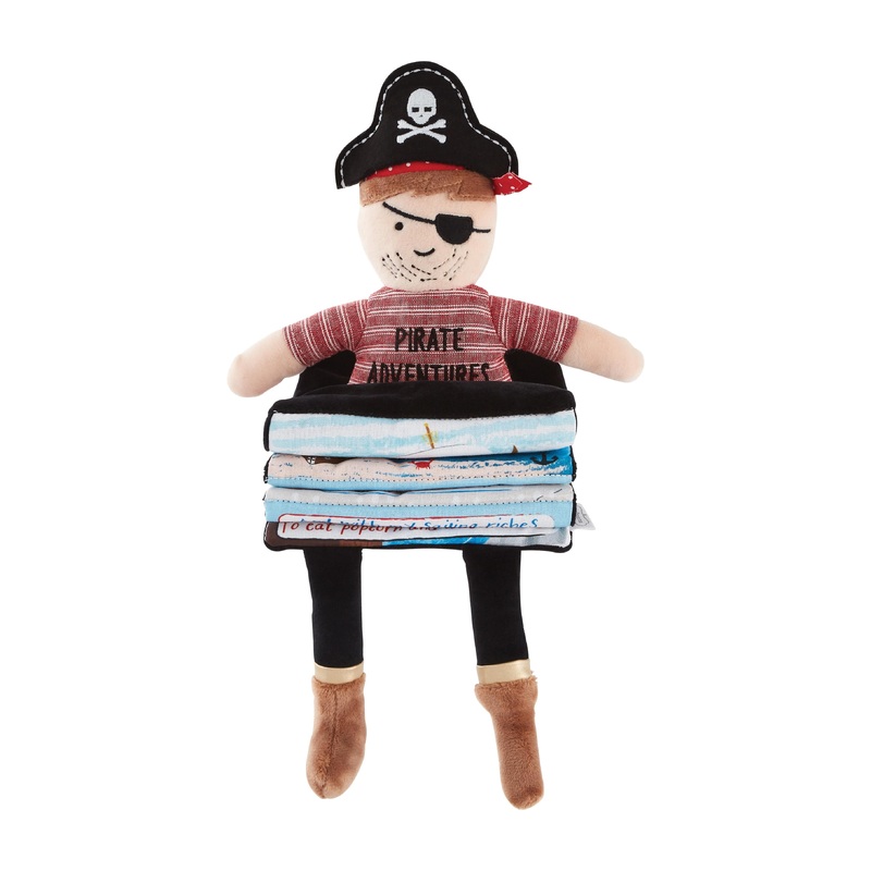 Pirate Reading Pal Plush Book