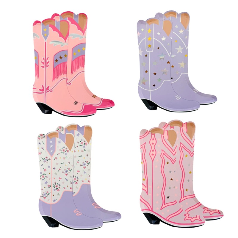 Pony Tales Large Boot Paper Plates