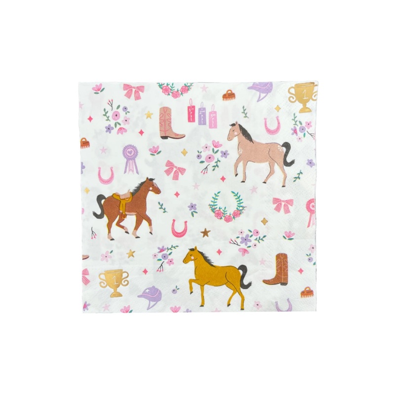 Pony Tales Large Paper Lunch Napkins