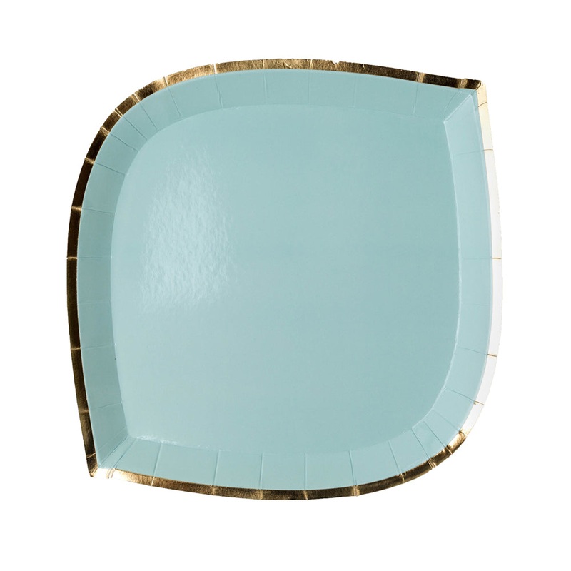 Small Dessert Posh Paper Plates - Chill Out
