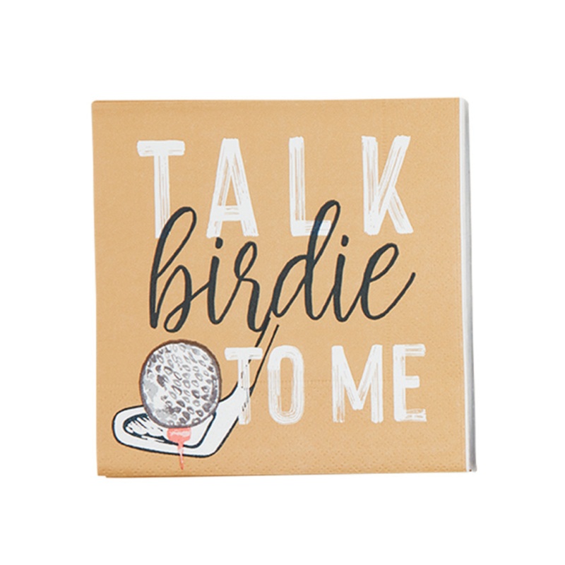 Talk Birdie to Me Golf Napkins