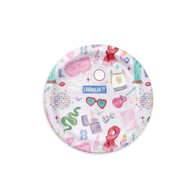 Taylor Swift Paper Plates Pack of 10