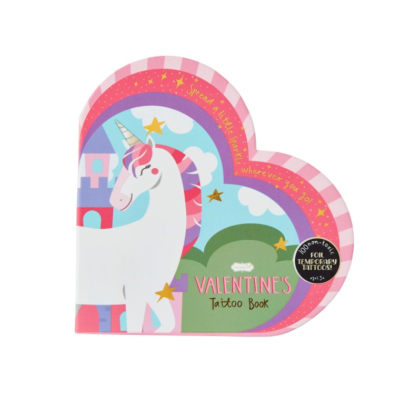 Unicorn Valentine's Tattoo Book