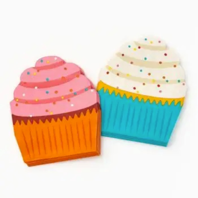 Birthday Cupcake Napkins