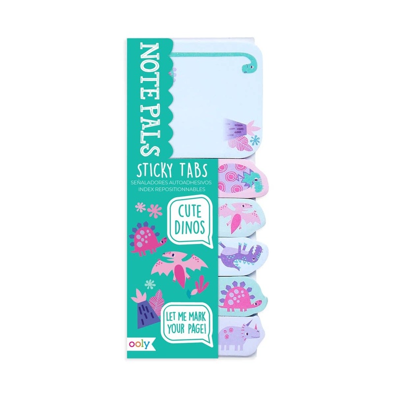 Cute Dinos Note Pals Sticky Tabs